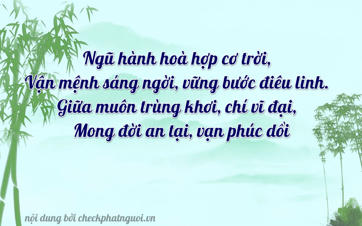 Bài thơ ý nghĩa cho <b>biển số 75A-34074</b> tại website checkphatnguoi.vn