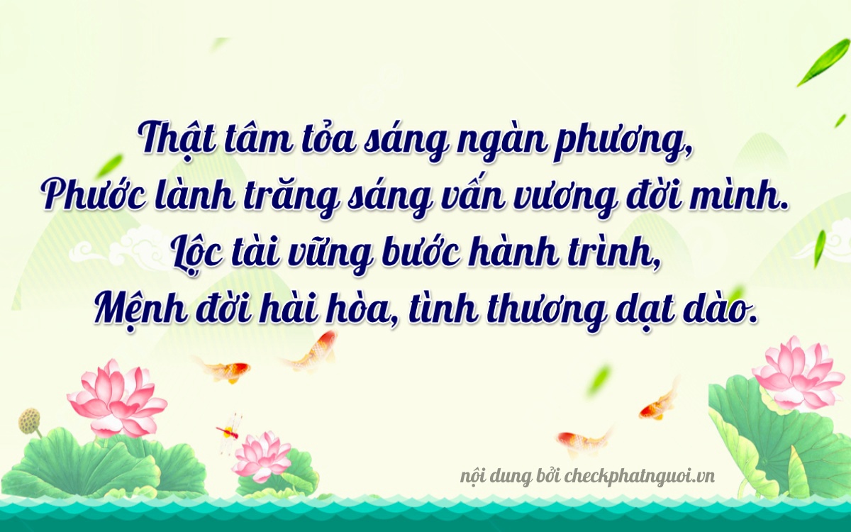 Bài thơ ý nghĩa cho <b>biển số 75A-35864</b> tại website checkphatnguoi.vn