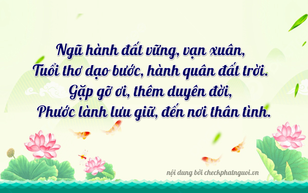 Bài thơ ý nghĩa cho <b>biển số 75A-35885</b> tại website checkphatnguoi.vn