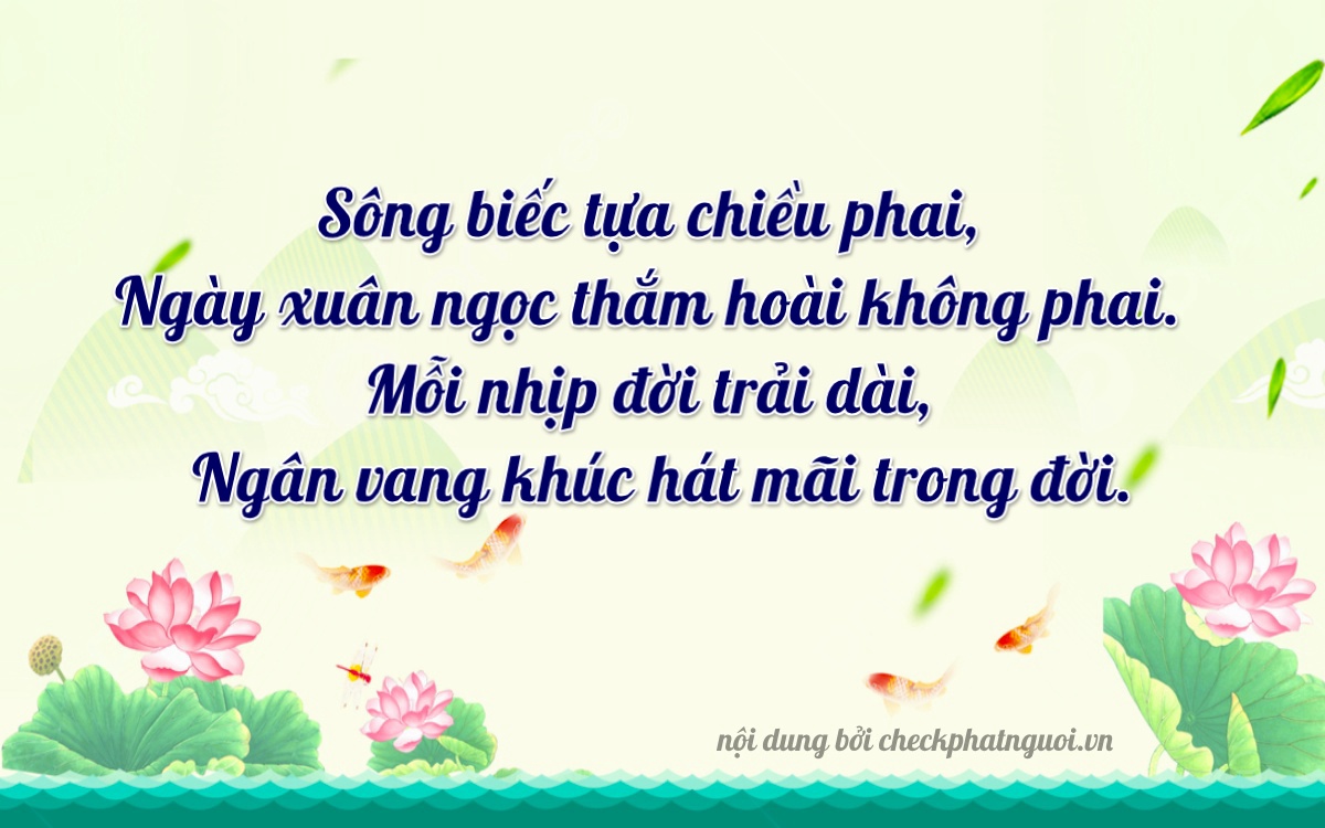 Bài thơ ý nghĩa cho <b>biển số 75A-37254</b> tại website checkphatnguoi.vn