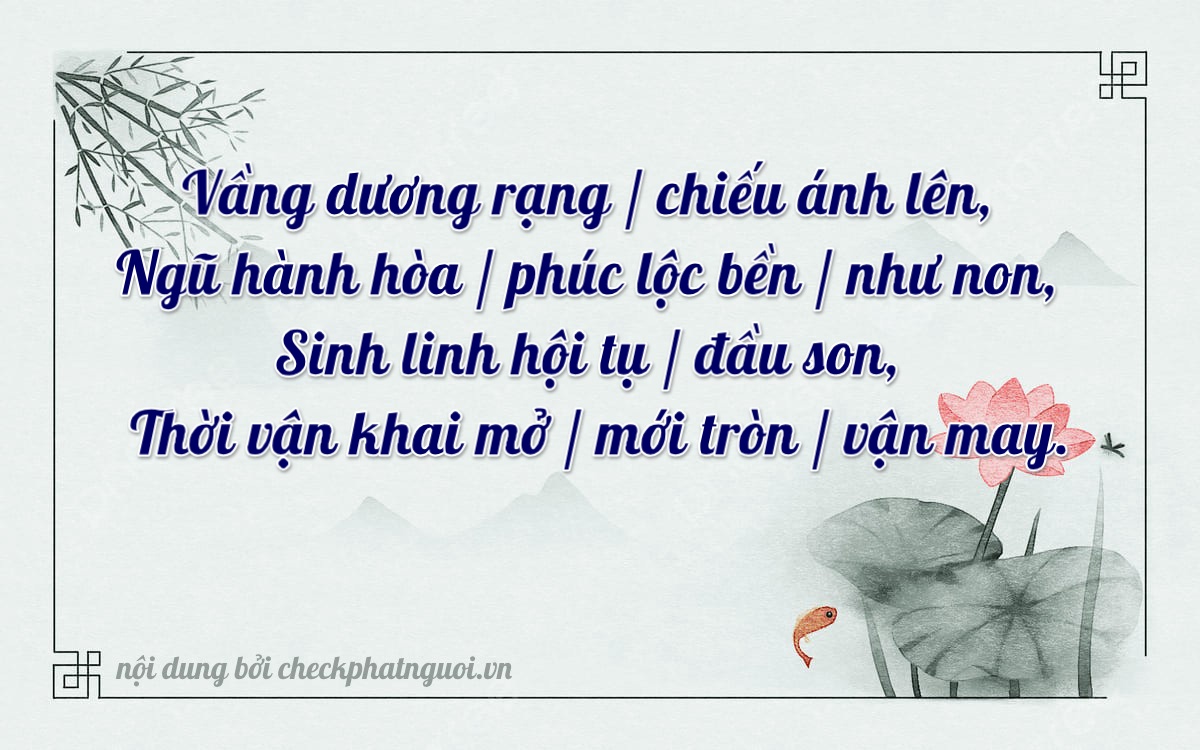 Bài thơ ý nghĩa cho <b>biển số 75A-37516</b> tại website checkphatnguoi.vn