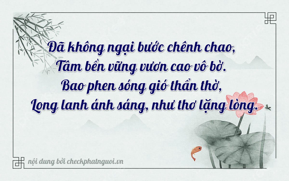 Bài thơ ý nghĩa cho <b>biển số 75A-38323</b> tại website checkphatnguoi.vn