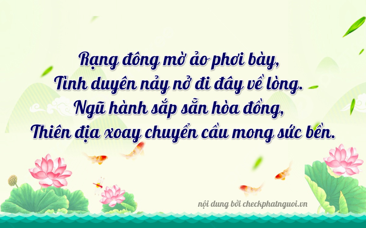 Bài thơ ý nghĩa cho <b>biển số 75A-43910</b> tại website checkphatnguoi.vn