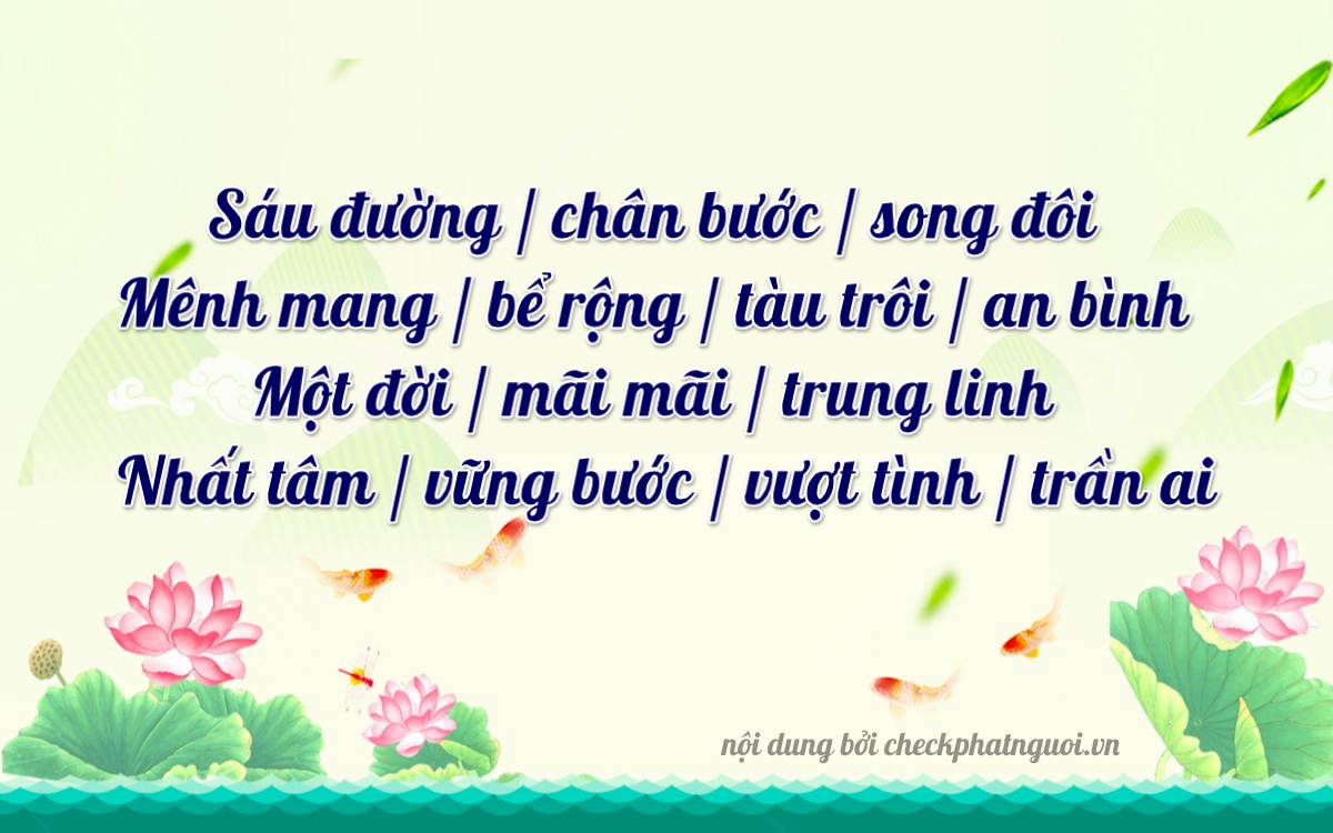 Bài thơ ý nghĩa cho <b>biển số 75AC-01621</b> tại website checkphatnguoi.vn