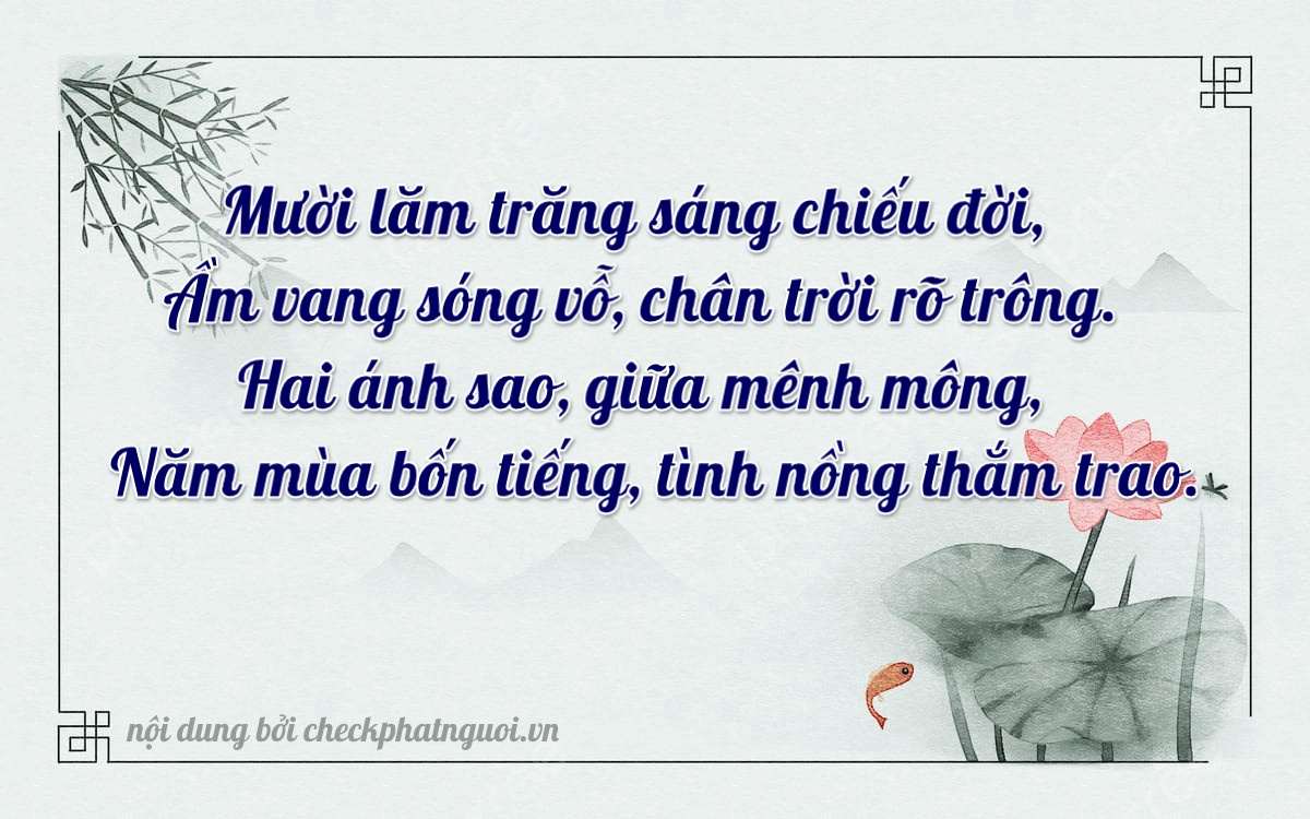 Bài thơ ý nghĩa cho <b>biển số 75AF-15225</b> tại website checkphatnguoi.vn