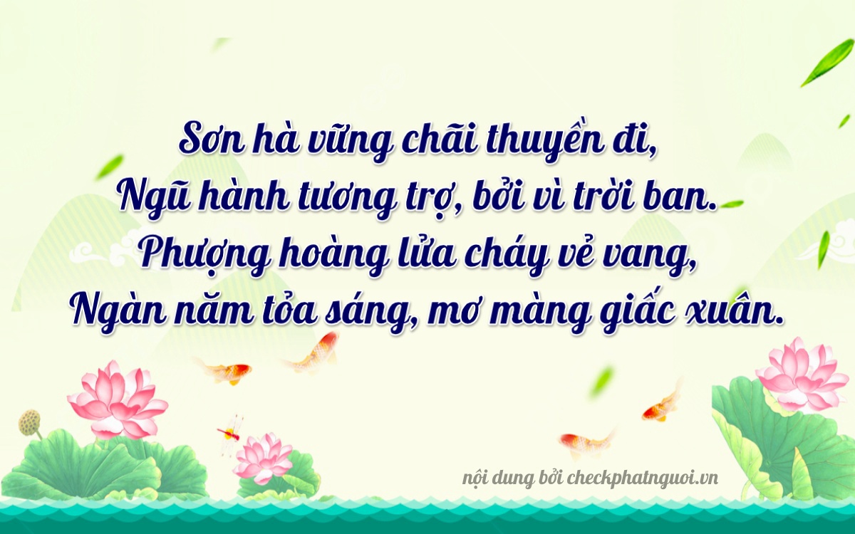 Bài thơ ý nghĩa cho <b>biển số 75AF-19075</b> tại website checkphatnguoi.vn