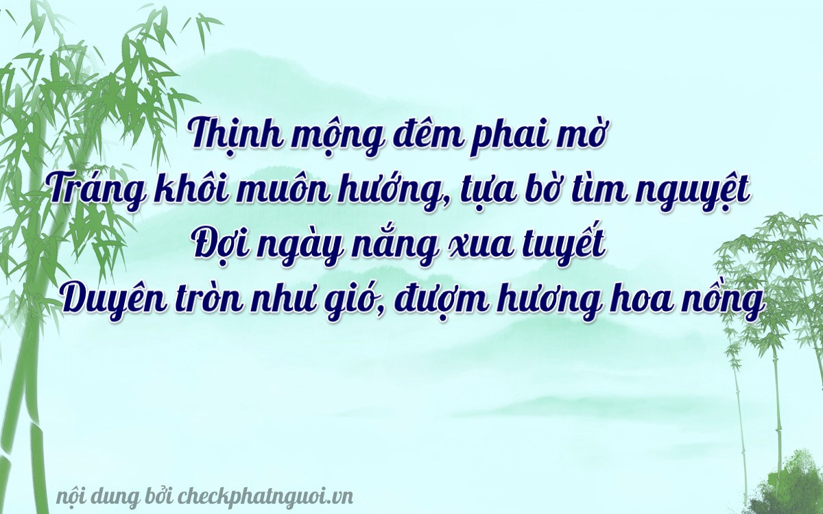 Bài thơ ý nghĩa cho <b>biển số 75AF-22138</b> tại website checkphatnguoi.vn