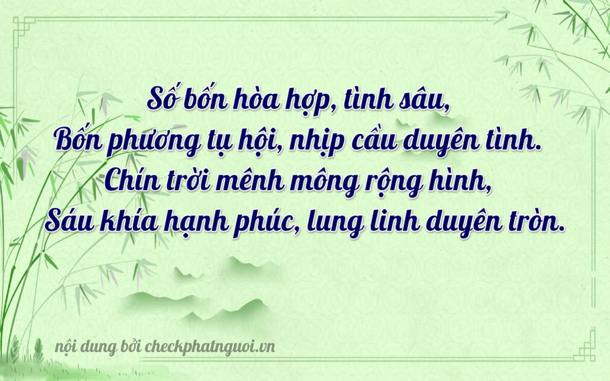 Bài thơ ý nghĩa cho <b>biển số 75B1-44936</b> tại website checkphatnguoi.vn