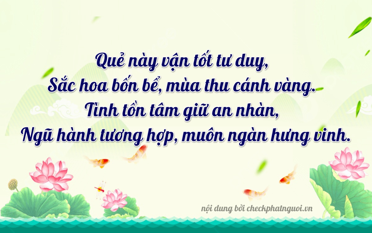 Bài thơ ý nghĩa cho <b>biển số 75C-03451</b> tại website checkphatnguoi.vn