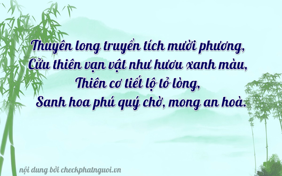 Bài thơ ý nghĩa cho <b>biển số 75C-03999</b> tại website checkphatnguoi.vn