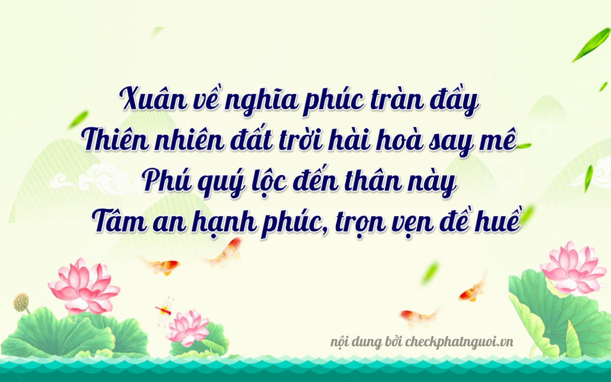 Bài thơ ý nghĩa cho <b>biển số 75D1-21214</b> tại website checkphatnguoi.vn