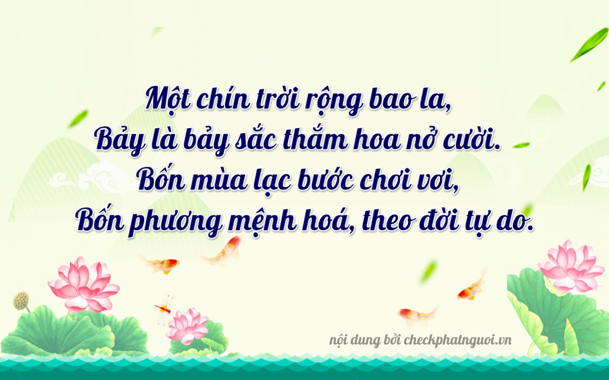 Bài thơ ý nghĩa cho <b>biển số 75F1-19744</b> tại website checkphatnguoi.vn