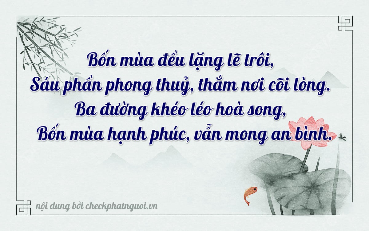 Bài thơ ý nghĩa cho <b>biển số 75F1-43464</b> tại website checkphatnguoi.vn
