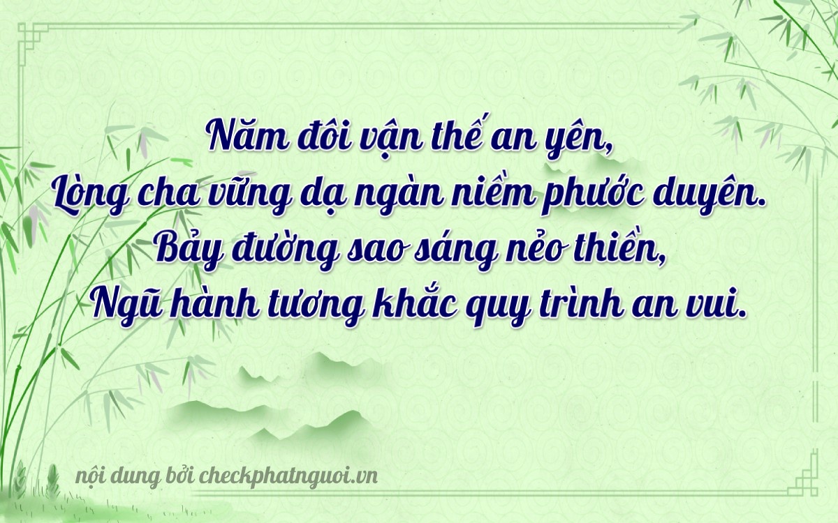 Bài thơ ý nghĩa cho <b>biển số 75F1-52357</b> tại website checkphatnguoi.vn