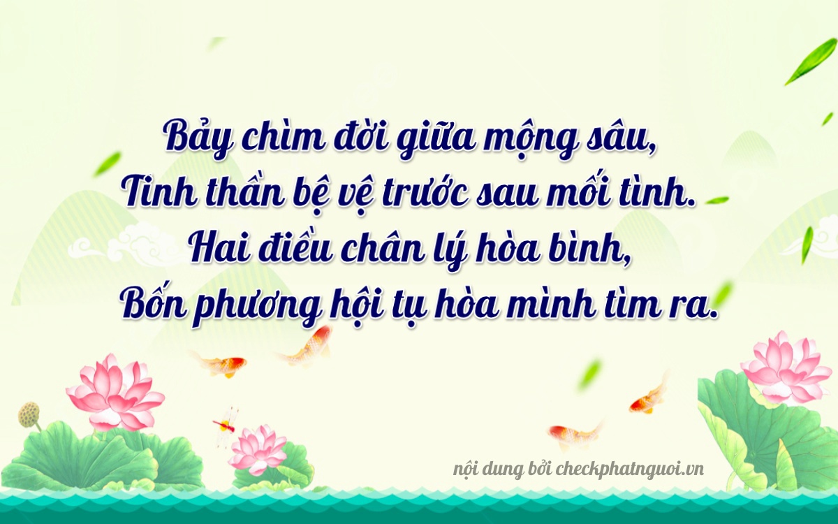 Bài thơ ý nghĩa cho <b>biển số 75F1-76248</b> tại website checkphatnguoi.vn