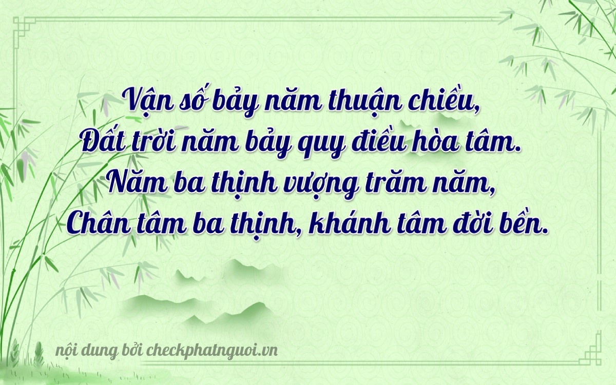 Bài thơ ý nghĩa cho <b>biển số 75F1-87573</b> tại website checkphatnguoi.vn