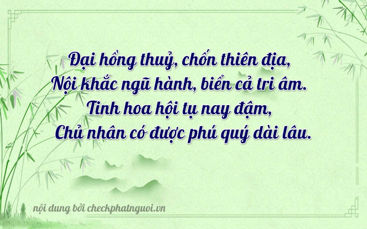 Bài thơ ý nghĩa cho <b>biển số 75F1-94473</b> tại website checkphatnguoi.vn