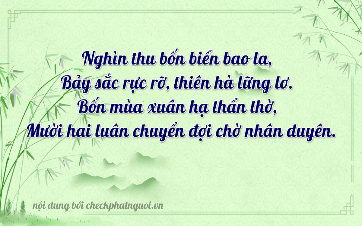 Bài thơ ý nghĩa cho <b>biển số 75F1-97412</b> tại website checkphatnguoi.vn