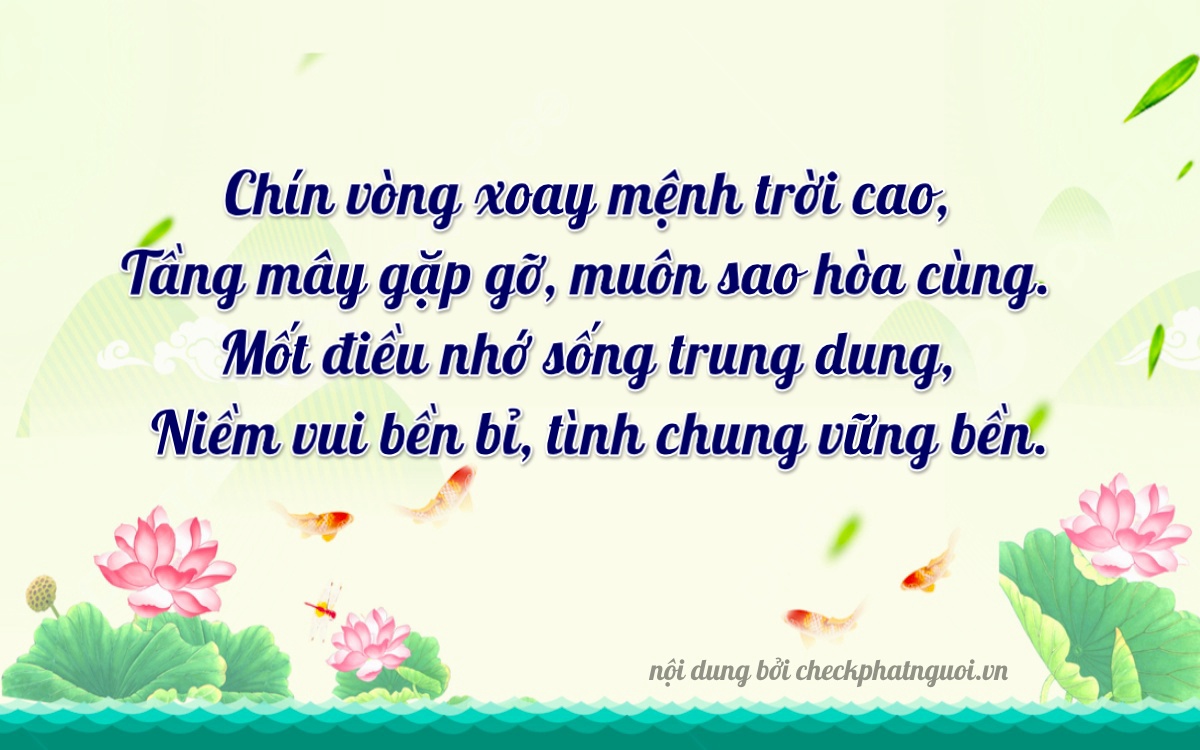 Bài thơ ý nghĩa cho <b>biển số 75F1-98172</b> tại website checkphatnguoi.vn