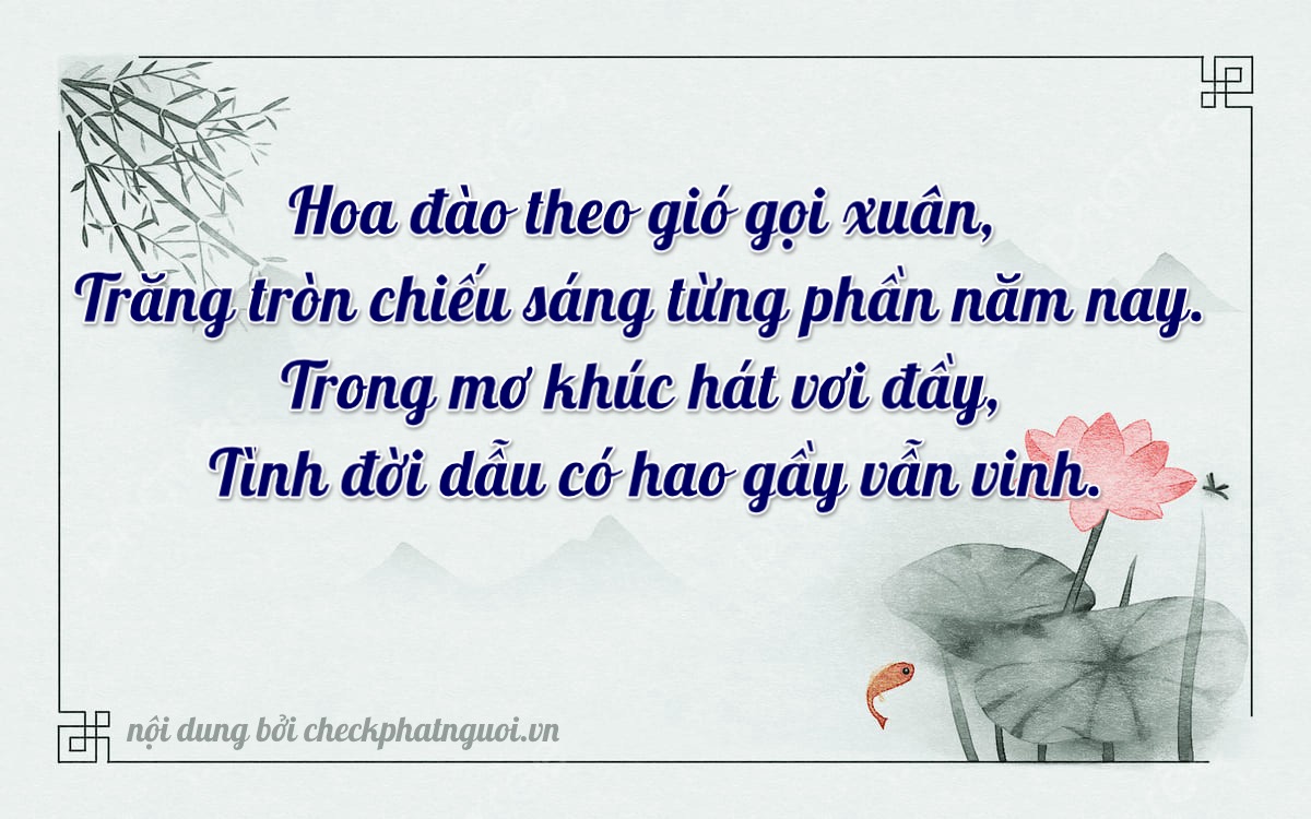 Bài thơ ý nghĩa cho <b>biển số 75F1-99166</b> tại website checkphatnguoi.vn