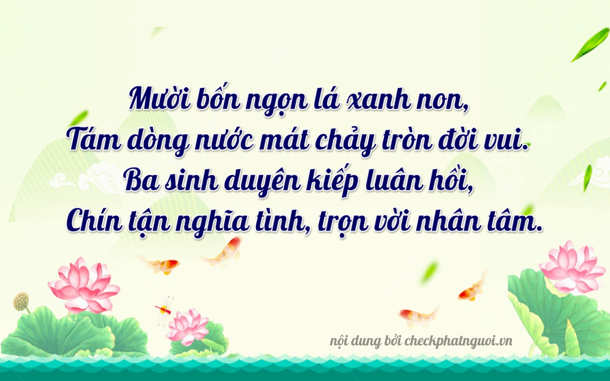 Bài thơ ý nghĩa cho <b>biển số 75F2-14839</b> tại website checkphatnguoi.vn