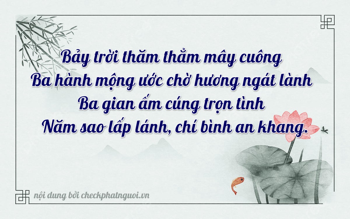 Bài thơ ý nghĩa cho <b>biển số 75F-73365</b> tại website checkphatnguoi.vn