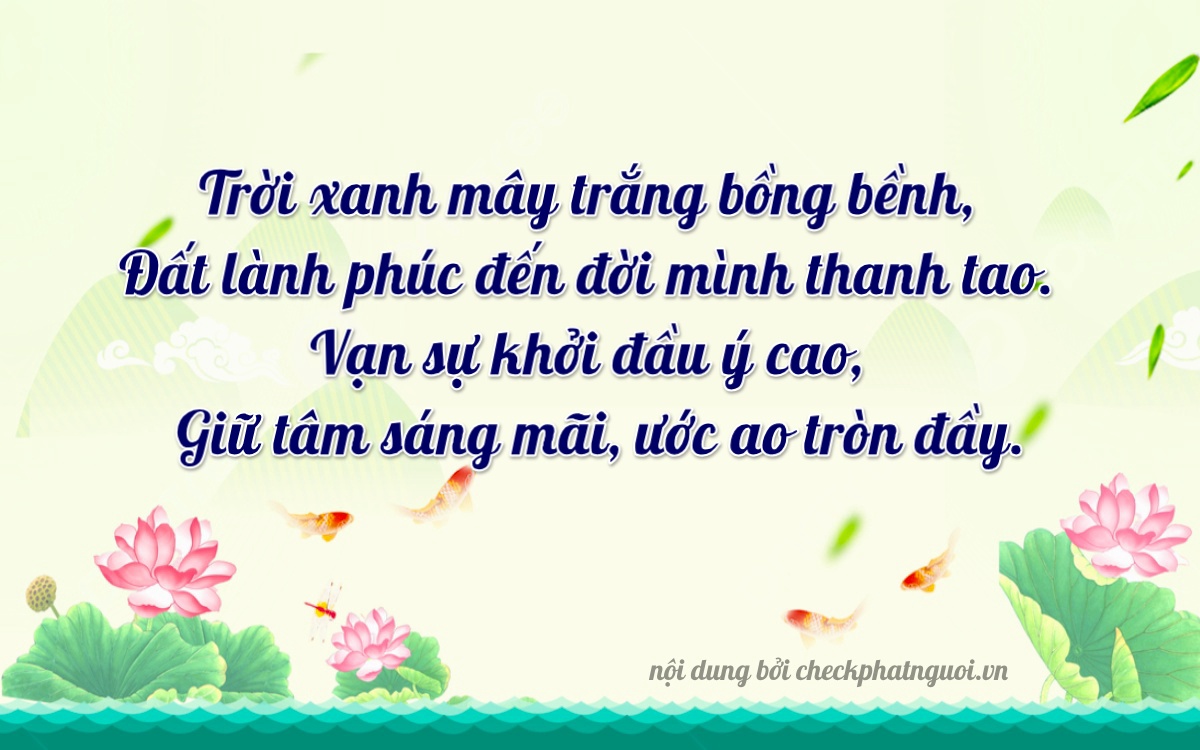 Bài thơ ý nghĩa cho <b>biển số 75G1-36466</b> tại website checkphatnguoi.vn