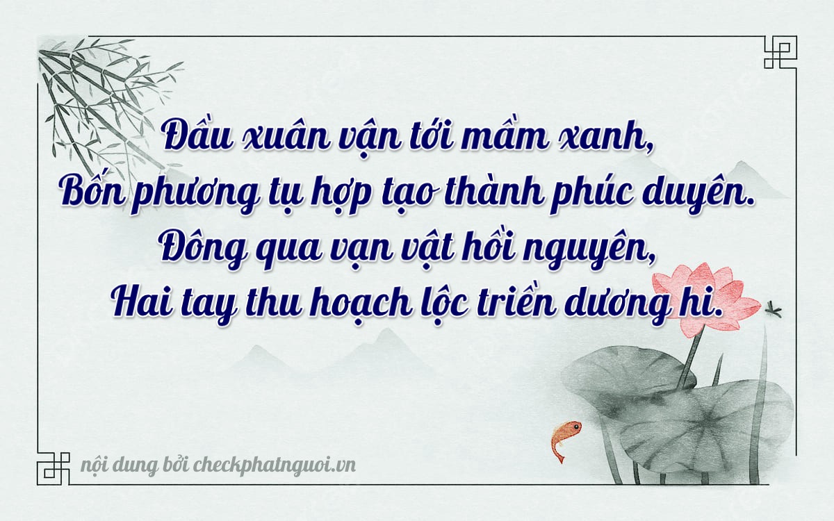 Bài thơ ý nghĩa cho <b>biển số 75H-01224</b> tại website checkphatnguoi.vn
