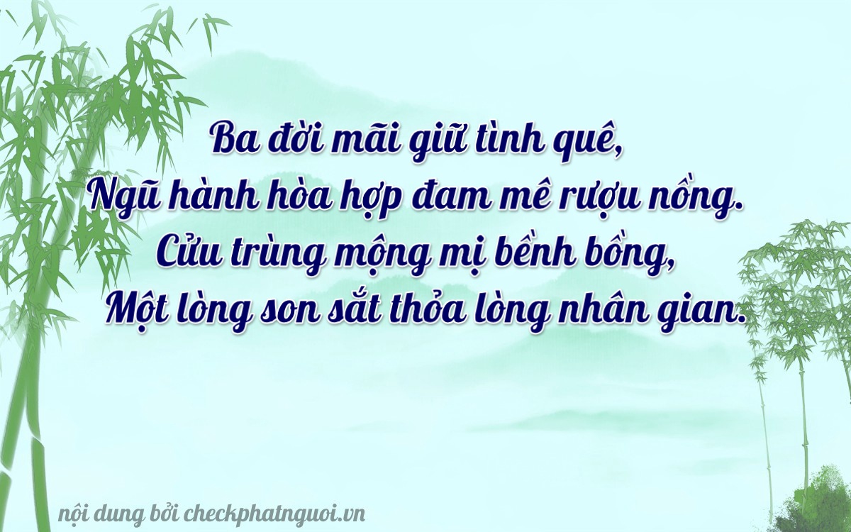 Bài thơ ý nghĩa cho <b>biển số 75H-03191</b> tại website checkphatnguoi.vn