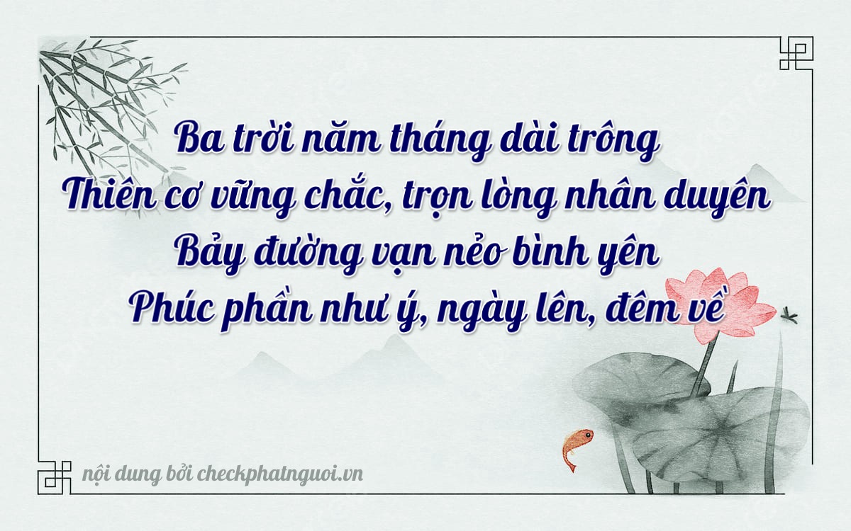 Bài thơ ý nghĩa cho <b>biển số 75H1-30175</b> tại website checkphatnguoi.vn