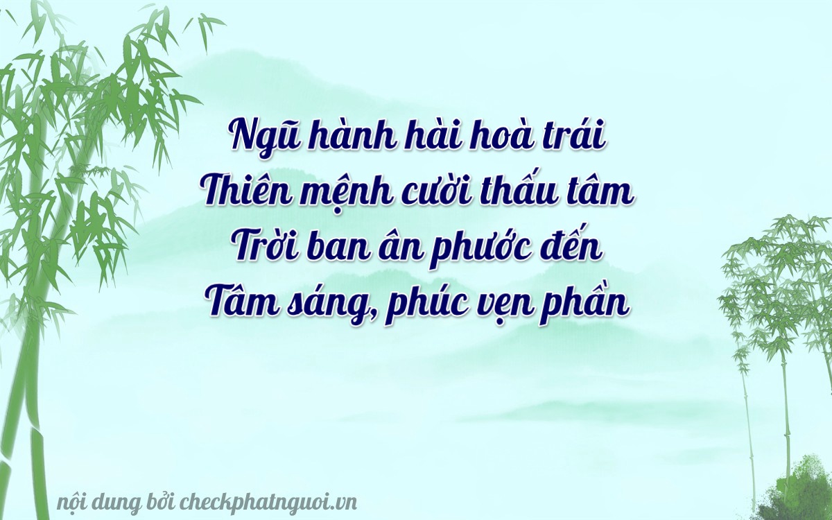 Bài thơ ý nghĩa cho <b>biển số 75H-50139</b> tại website checkphatnguoi.vn