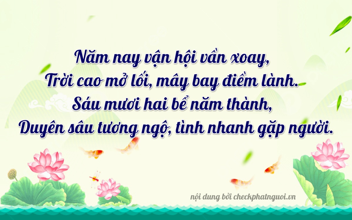 Bài thơ ý nghĩa cho <b>biển số 75H-55666</b> tại website checkphatnguoi.vn