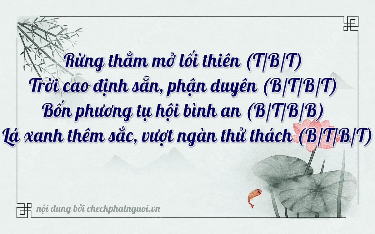 Bài thơ ý nghĩa cho <b>biển số 76A-14469</b> tại website checkphatnguoi.vn