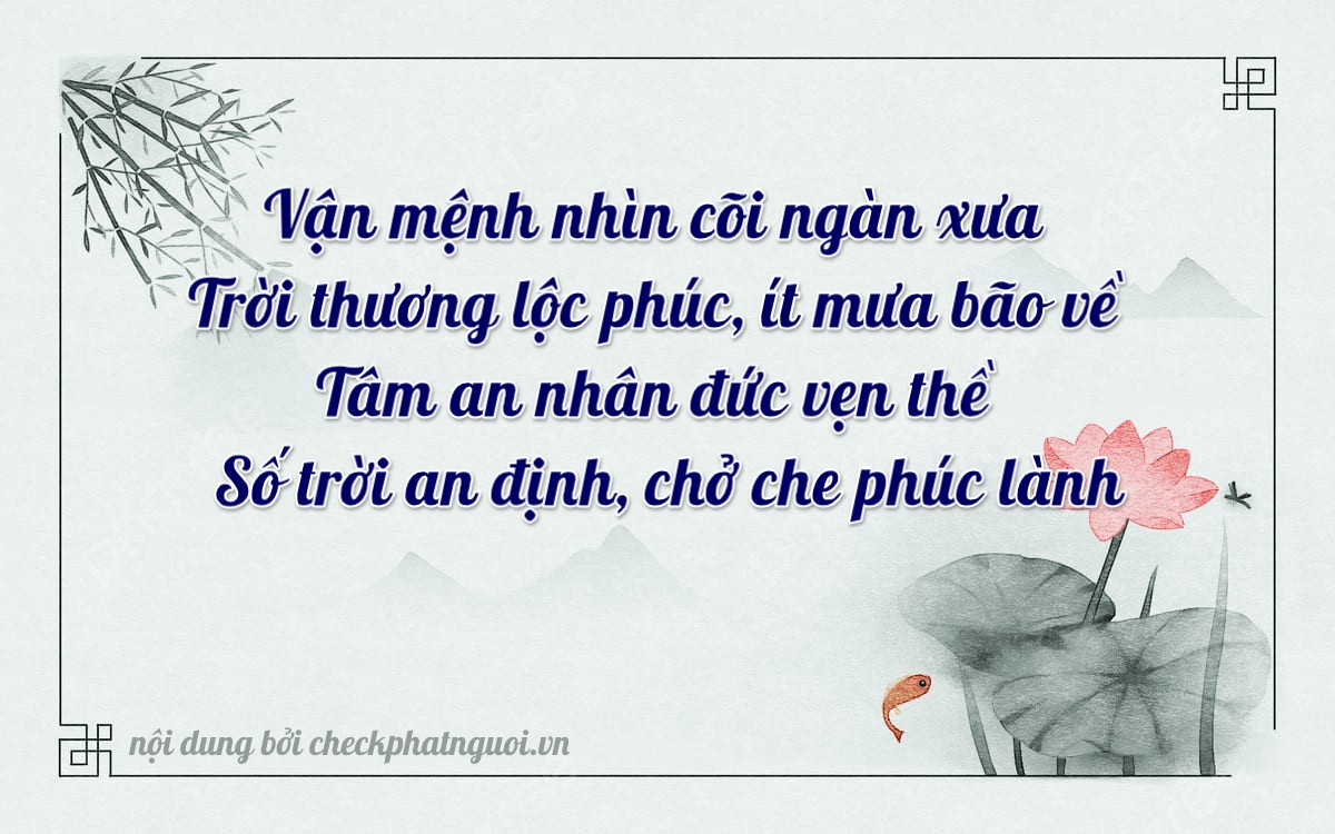 Bài thơ ý nghĩa cho <b>biển số 76A-21874</b> tại website checkphatnguoi.vn