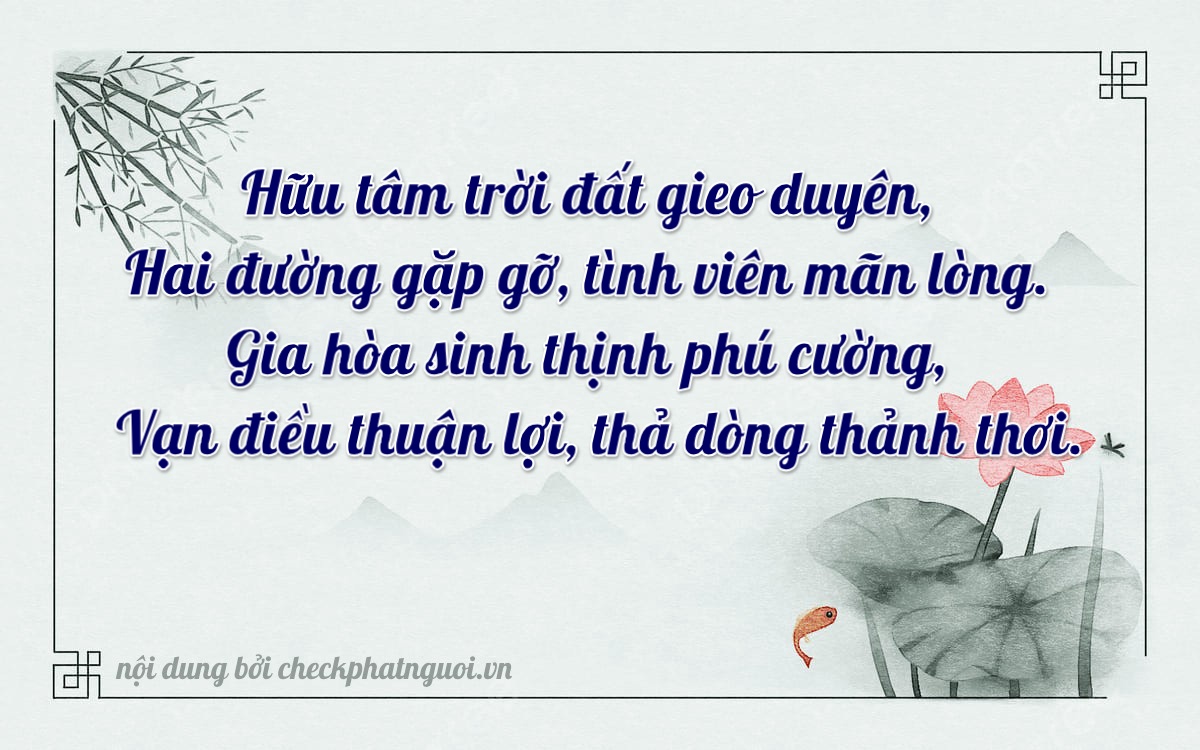 Bài thơ ý nghĩa cho <b>biển số 76A-26272</b> tại website checkphatnguoi.vn