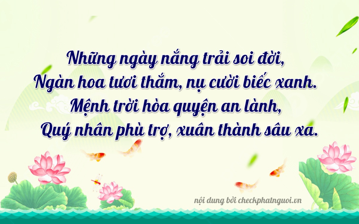 Bài thơ ý nghĩa cho <b>biển số 76B1-87551</b> tại website checkphatnguoi.vn