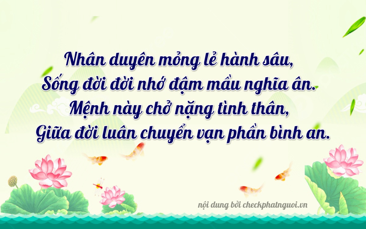 Bài thơ ý nghĩa cho <b>biển số 76B-62555</b> tại website checkphatnguoi.vn