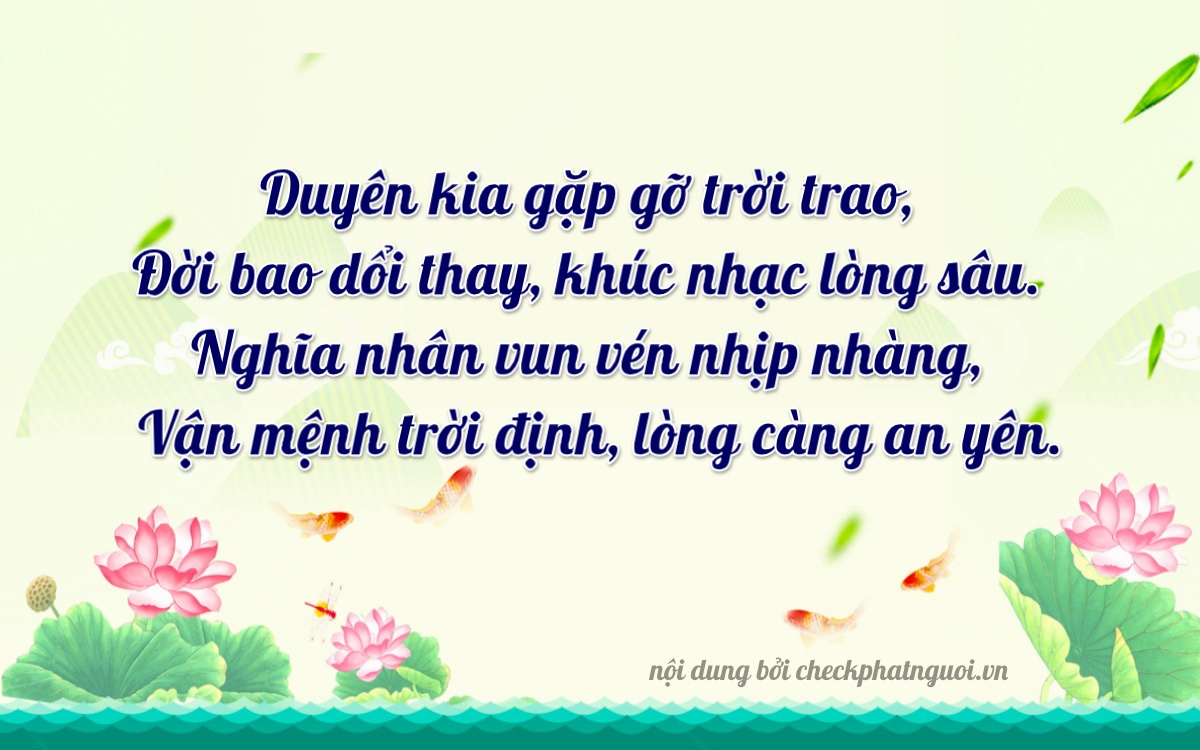 Bài thơ ý nghĩa cho <b>biển số 76C-11220</b> tại website checkphatnguoi.vn
