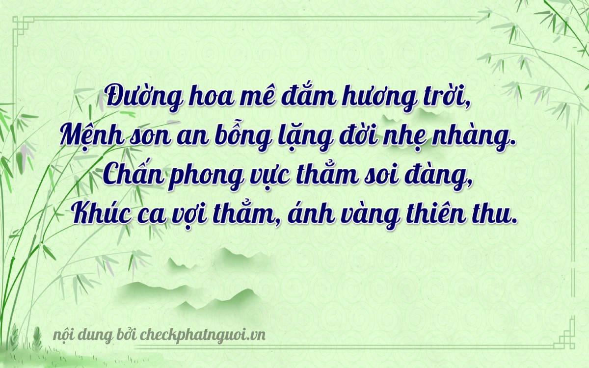 Bài thơ ý nghĩa cho <b>biển số 76C1-67076</b> tại website checkphatnguoi.vn