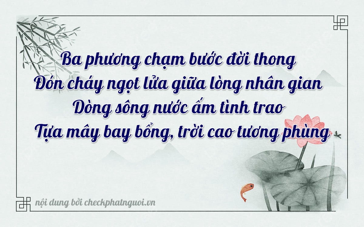 Bài thơ ý nghĩa cho <b>biển số 76D1-36590</b> tại website checkphatnguoi.vn