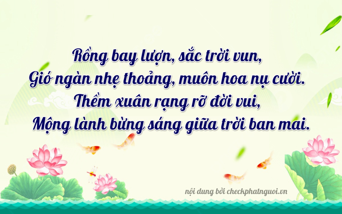 Bài thơ ý nghĩa cho <b>biển số 76D-59373</b> tại website checkphatnguoi.vn