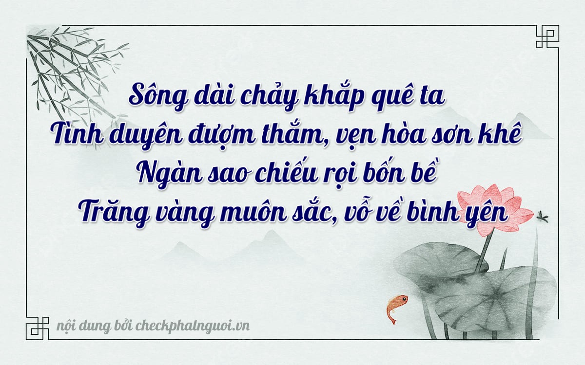 Bài thơ ý nghĩa cho <b>biển số 76E1-12900</b> tại website checkphatnguoi.vn