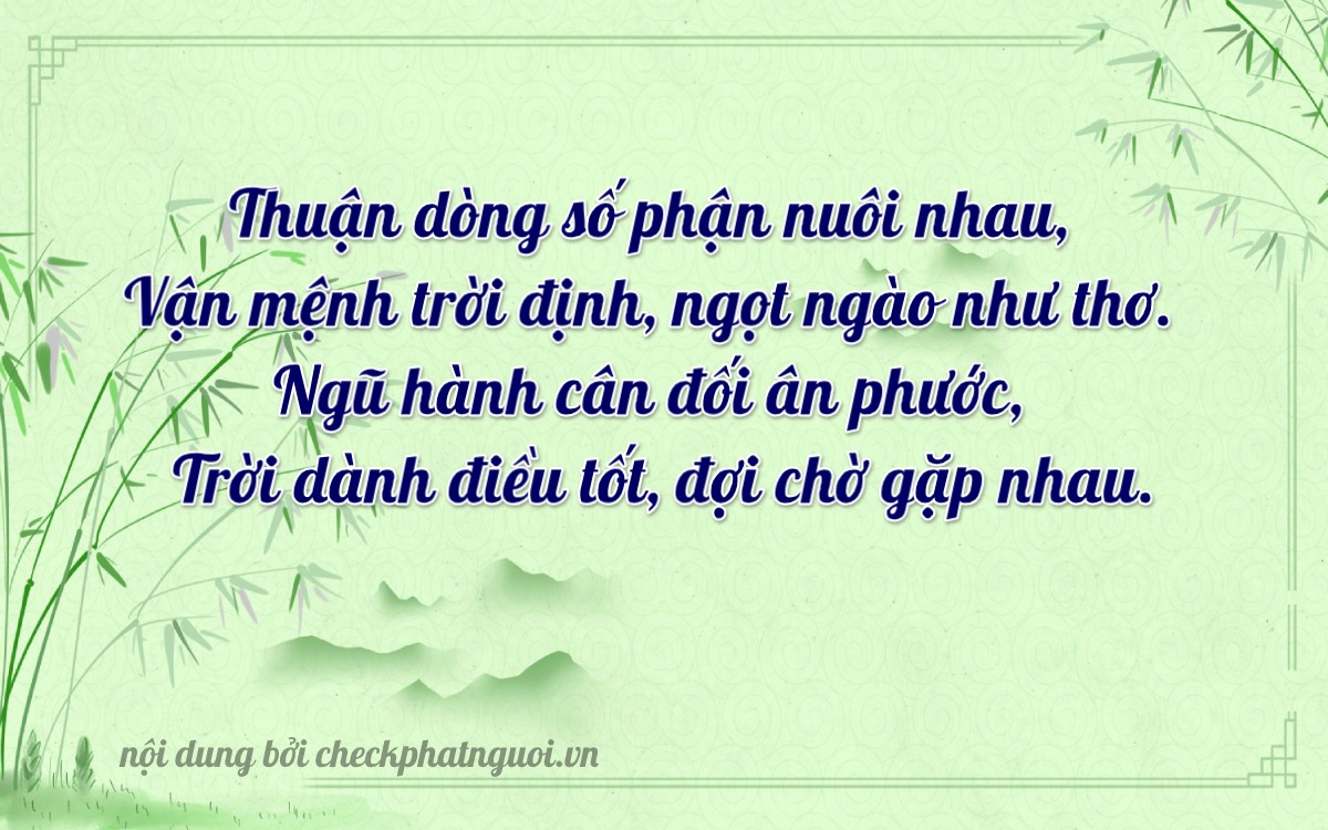 Bài thơ ý nghĩa cho <b>biển số 76E1-62866</b> tại website checkphatnguoi.vn