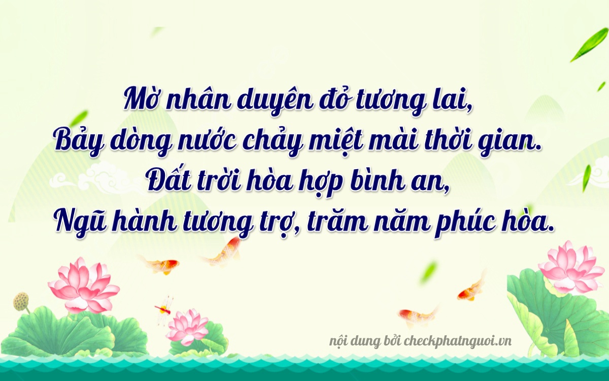 Bài thơ ý nghĩa cho <b>biển số 76E1-70848</b> tại website checkphatnguoi.vn