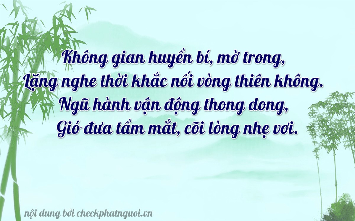 Bài thơ ý nghĩa cho <b>biển số 76E-52200</b> tại website checkphatnguoi.vn
