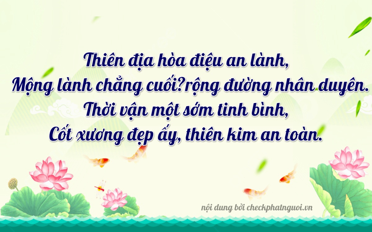 Bài thơ ý nghĩa cho <b>biển số 76F-00287</b> tại website checkphatnguoi.vn
