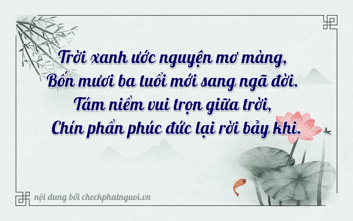 Bài thơ ý nghĩa cho <b>biển số 76F1-43897</b> tại website checkphatnguoi.vn