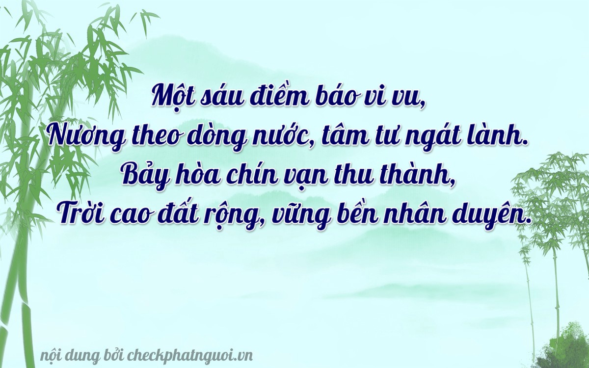 Bài thơ ý nghĩa cho <b>biển số 76U1-16179</b> tại website checkphatnguoi.vn