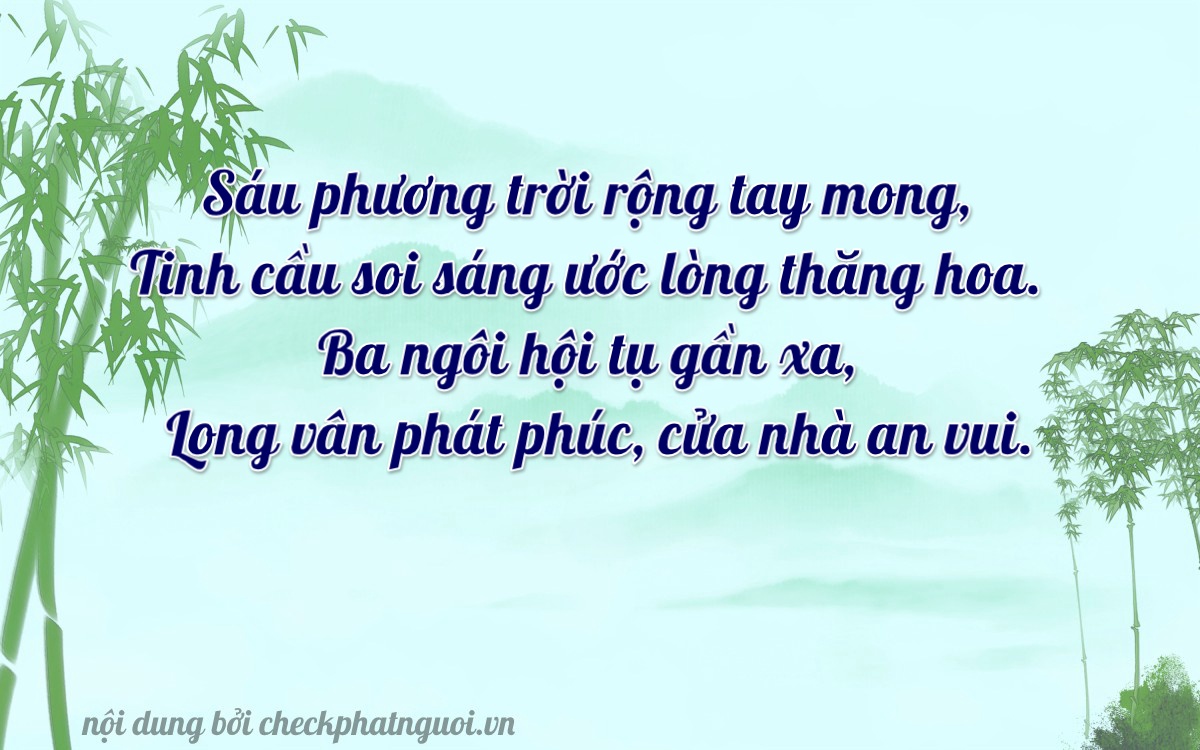 Bài thơ ý nghĩa cho <b>biển số 77AB-63622</b> tại website checkphatnguoi.vn