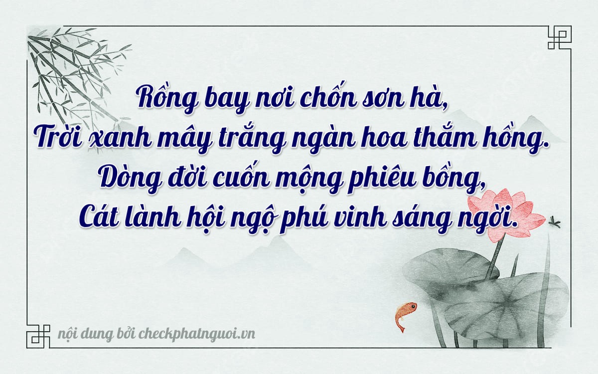 Bài thơ ý nghĩa cho <b>biển số 77C-18560</b> tại website checkphatnguoi.vn